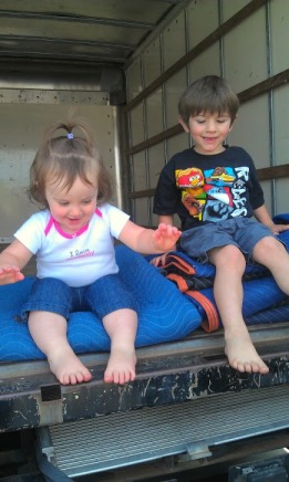 The Munchkins hanging out. Weeeeee